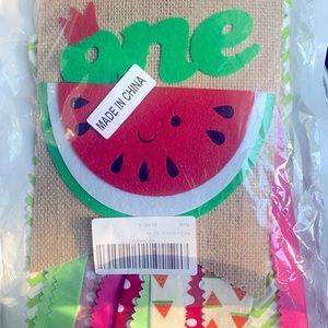 High Chair Birthday Banner